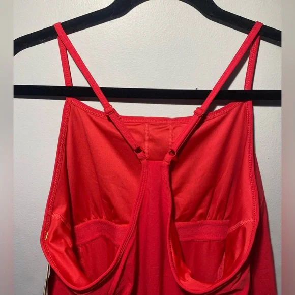All in Motion Women's Red Flex Strappy Athletic Dress Size Medium - Picture 5 of 9